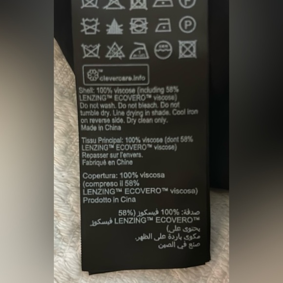 NWT All Saints Vita shirt dress. Black, women’s size 6. Fabulous dress. - Picture 7 of 8